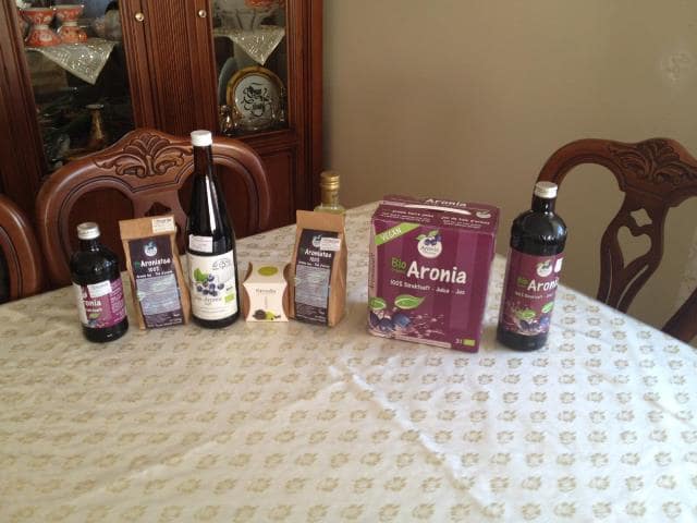 Aronya ürünleri 